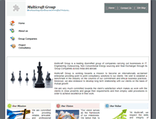 Tablet Screenshot of multicraft.in